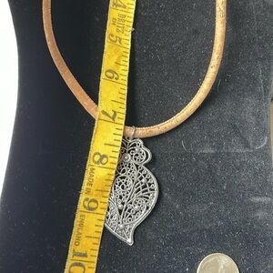 Cork Necklace with Pendant